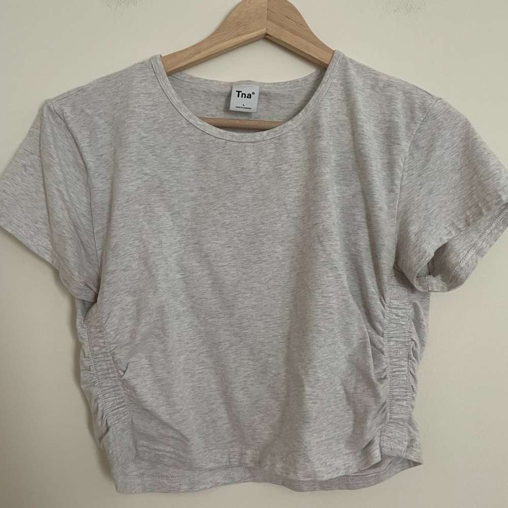 Tna cropped tshirt size large